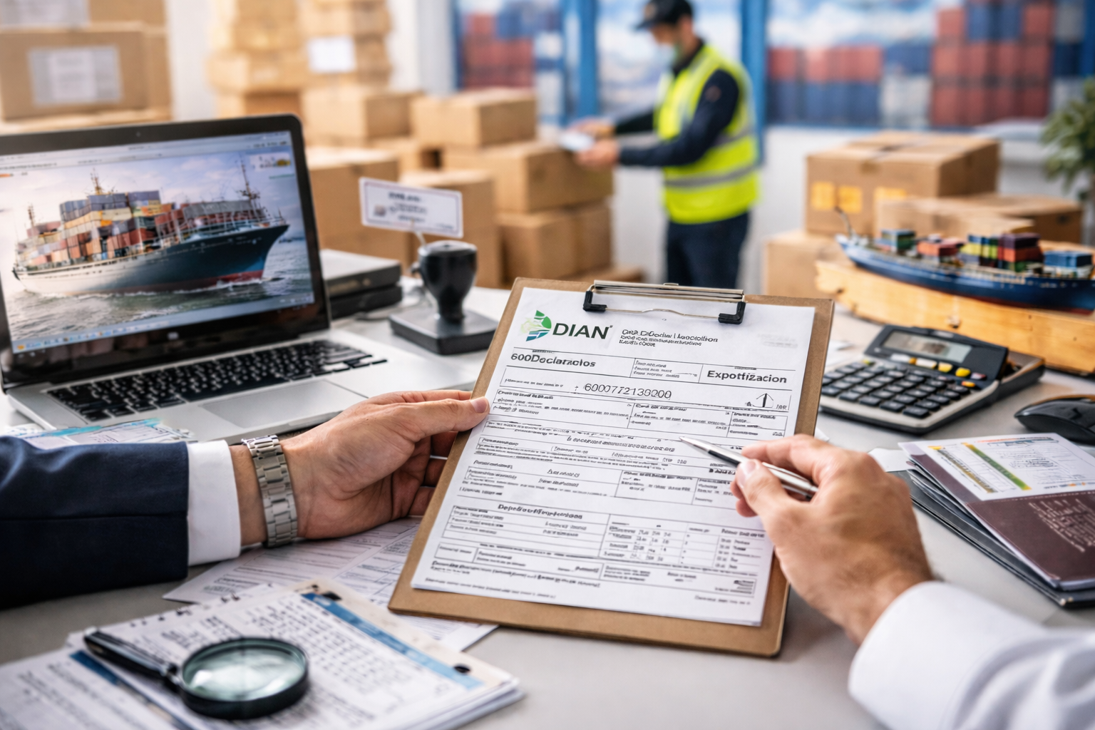 Servicio de gestión aduanera PS Logycore SAS